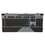 KM16 Aluminum Cover Mechanical Gaming Keyboard with Plamrest