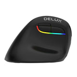 M618ZD Dual Left-handed Mode Rechargeable Vertical Mouse